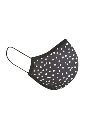 Siyah Desenli Maske