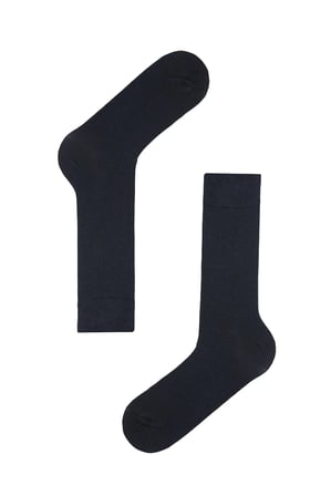 Erkek Lacivert  Yün soket Çorap