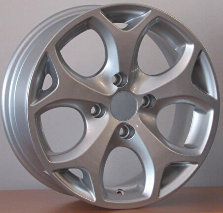 FORD FİESTA UYUMLU JANT F115 6.5X15 4X108 ET-35 63.4 SİLVER (4 ADET)