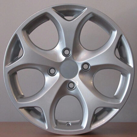FORD FİESTA UYUMLU JANT F115 6.5X15 4X108 ET-35 63.4 SİLVER (4 ADET)