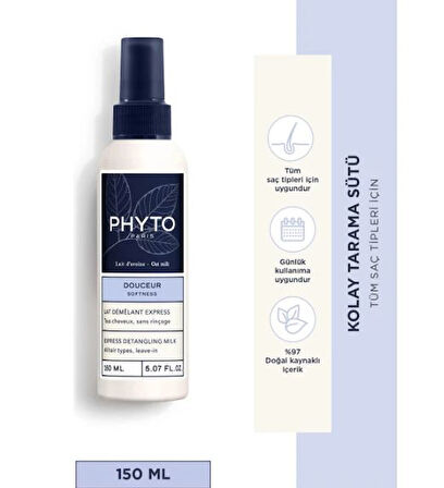 Phyto Softness Express Detangling Milk 150 ml