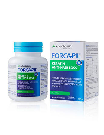 Forcapil Keratin + Anti-Hair Loss 60 Capsules