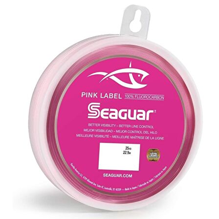 Seaguar Pink Label %100 Fluoro Carbon Misina 22.9mt 0.33mm
