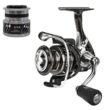 Okuma ITX-2500 7+1BB Spin Olta Makinesi (Sığ Yedek Kafalı)