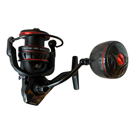 Okuma Ceymar HD CHD-3000HA2 Matt Black 7+1BB Spin Olta Makinesi