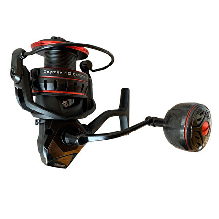 Okuma Ceymar HD CHD-C5000XA2 Matt Black 7+1 BB Olta Makinesi