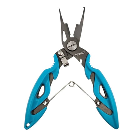 Kendo Micro Split Ring Pliers Küçük Split Halkalar İçin Balıkçı Pense 5'' (12.7cm)