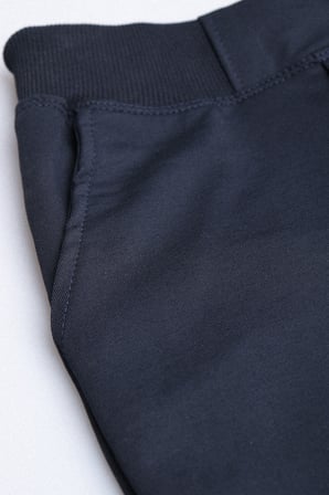 Likralı Penye Beli Lastikli Çocuk Okul Pantolonu - 26Y 1001