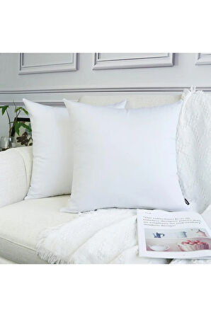 2 Adet Fermuarlı Kırlent İç Astarı 5 Ebat Kırlent içi Yastık Kılıf Astar Milt