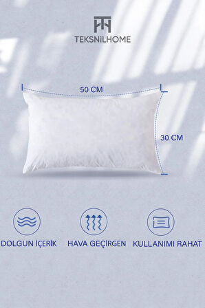 2 Adet Fermuarlı Kırlent İç Astarı 5 Ebat Kırlent içi Yastık Kılıf Astar Milt