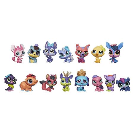 Littlest Pet Shop LPS Pet Fest Eski Minişler Koleksiyoner Seti Oyuncakları