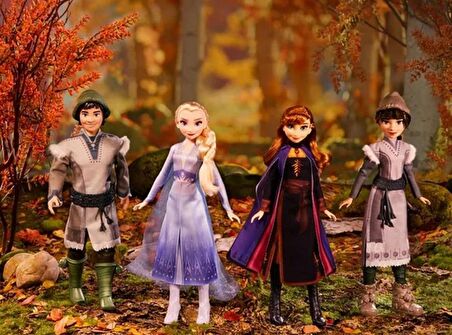 Disney Frozen 2 Orman Oyun Seti, Anna, Elsa, Ryder ve Honeymaren