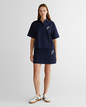 GANT Kadın Lacivert Logolu Etek