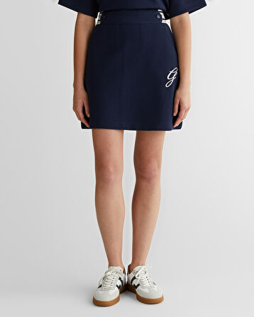 GANT Kadın Lacivert Logolu Etek