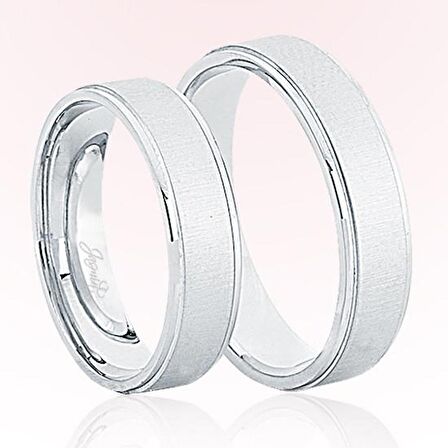 Beyaz Altın Alyans 6306