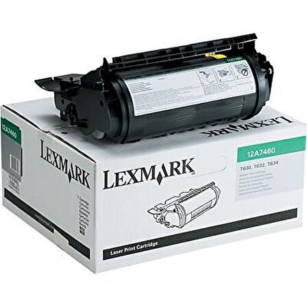 Lexmark T630-12A7460 Orjinal Toner