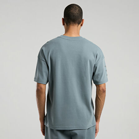 Everlast Ever Relaxed Oversize Erkek Gri T-Shirt