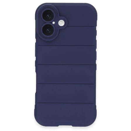 Apple iPhone 16 Plus Kılıf Optimum Silikon - Lacivert