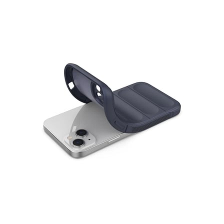 Apple iPhone 16 Plus Kılıf Optimum Silikon - Lacivert