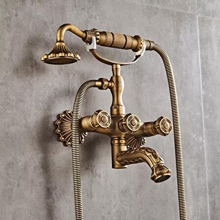 Anunnaki Eskitme Gold Banyo Bataryası Seti