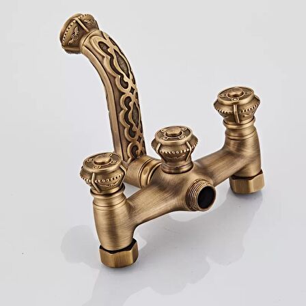 Anunnaki Eskitme Gold Banyo Bataryası Seti