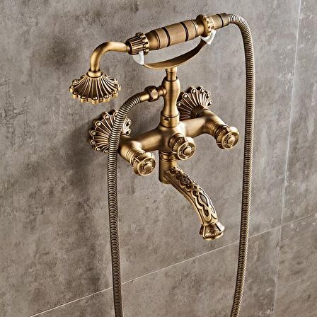 Anunnaki Eskitme Gold Banyo Bataryası Seti
