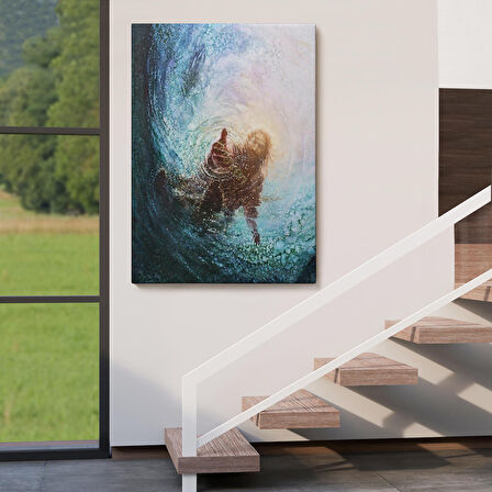 Tanrının Eli Dekoratif Duvar Tablosu, İsa-6307