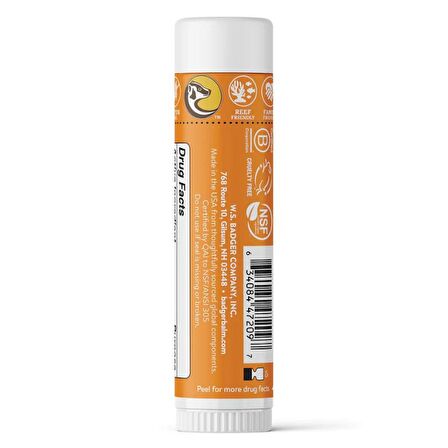 Badger Çocuk (turuncu) Güneş Kremi Stick SPF35 (Kolay Sürülüm) 18.4 gr