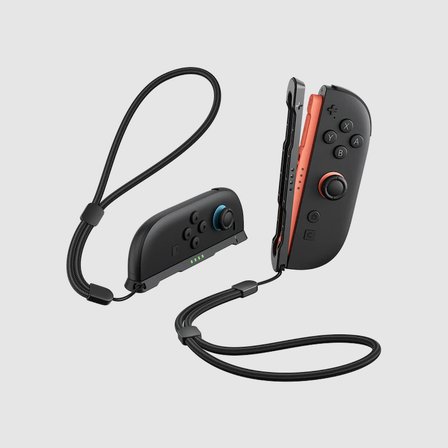 N Switch 2 Joy Con Strap Mouse Modu Uyumlu İkili Bileklik Askısı (Siyah)