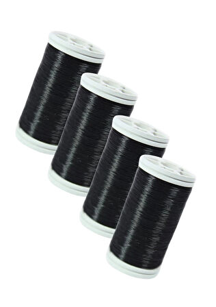 Hayalet İp 100 metre Siyah 4 Adet