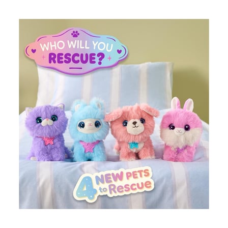 Scruff A Luvs Suyla Yıkanıp Açılan Sürpriz Gökkuşağı Evcil Hayvanı Pelüş S3 30190