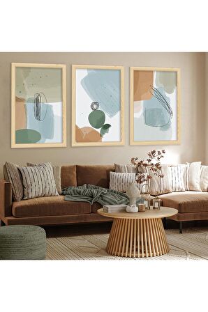GÜMÜŞ AYNALI PLEKSİ ÇERÇEVELİ MODERN ALTIN SARISI BEYAZ ÇİÇEK DESENLİ SOYUT ÇİZİM TABLO
