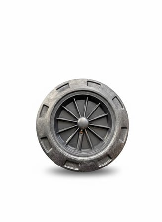 Çöp Konteyner Tekeri 120 LT  240 LT Uyumlu 2 ADET)
