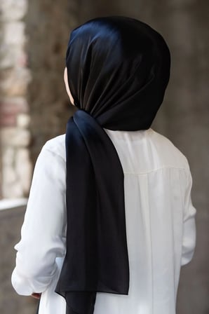 Jan Jan Şal Siyah