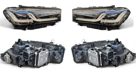 Bmw G30 Sağ Sol Far Set HID-LAZER Tak Çalıştır 2020-2024 63119479267-63119479268