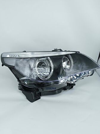 Bmw E60 5 Serisi Sağ Ön Xenon Far Elektrik Motorlu 2003-2007 63127160194