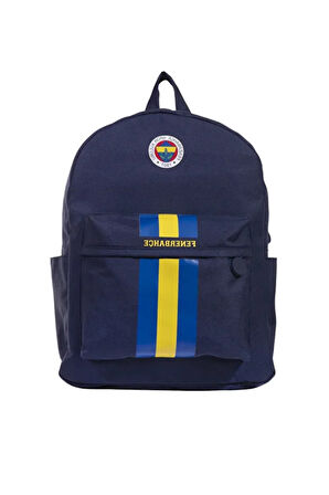 Fenerbahçe Orijinal Lisanslı Peluş Logolu Spor Sırt Çantası Fb Okul Çantası