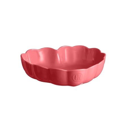 Emile Henry Madeleine Kalp Fırın Kabı 26,5 cm/2 L Pembe/Rose Candy