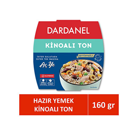Dardanel Aç Ye Kinoalı Ton Balığı 160 G