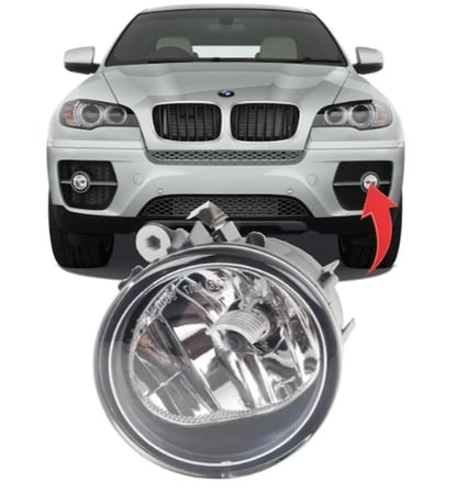 Bmw X6 E71 2012-2014 Adaptif Sol Sis Farı 63177311351