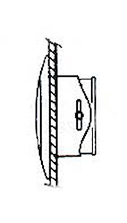 Havuz, fly-bridge aydınlatma lambası Ø 106mm. 12V/10W