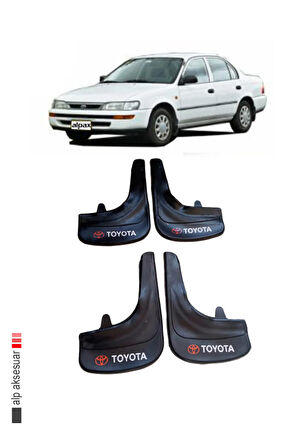 Toyota Corolla 1993-1998 modellerine özel 4’lü tozluk çamurluk paçalık