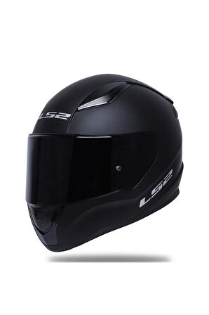 Rapid 2 Mat Siyah Kask Siyah Vizörlü