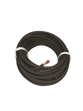 16 mm Akü baglantı kablosu siyah 5 METRE