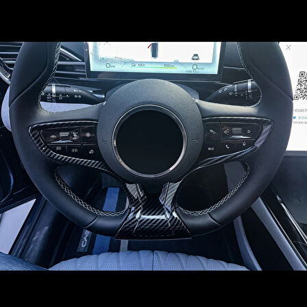 BYD SEAL AWD ABS Karbon Fiber Direksiyon Trim Kaplama