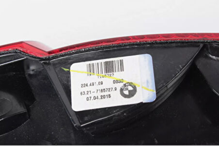 BMW ARKA STOP LAMBASI SİN.LAM.BEYAZ Z4/E85 63217165727