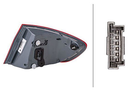 BMW ARKA DIŞ STOP (LED) SOL 63217306161