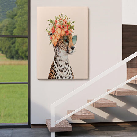 Kokoş Çıta, Çiçek Taçlı Sosyetik Çita Tablosu-6322