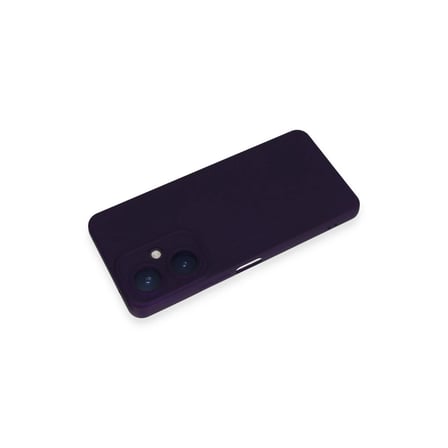 Vivo Y27 Kılıf Nano içi Kadife Silikon - Mor