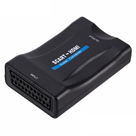 Scart To Hdmi AV Video Çevirici Dönüştürücü Adaptör